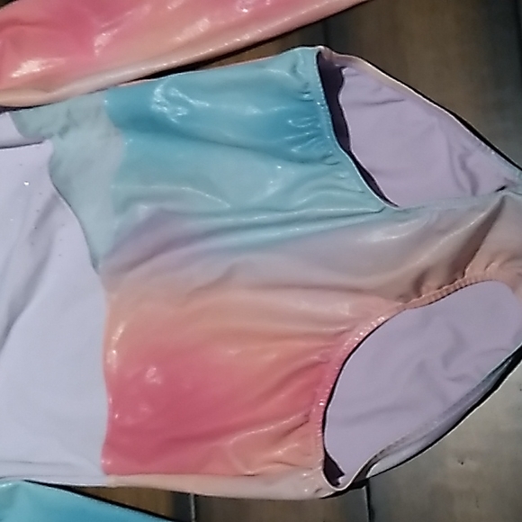 More than Magic Colorful Leotard Lg or 14/16 - Picture 2 of 4